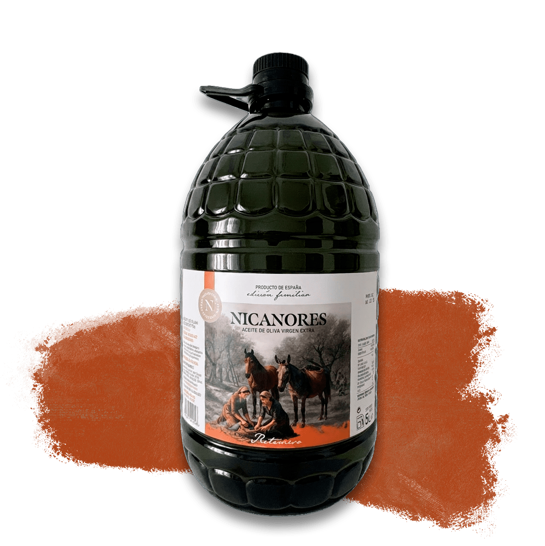 bot retamero 2 Botella de AOVE Nicanores variedad Retamero